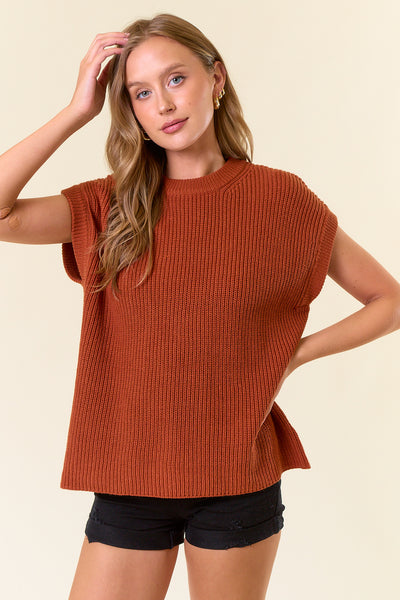 Autumn Top in Camel